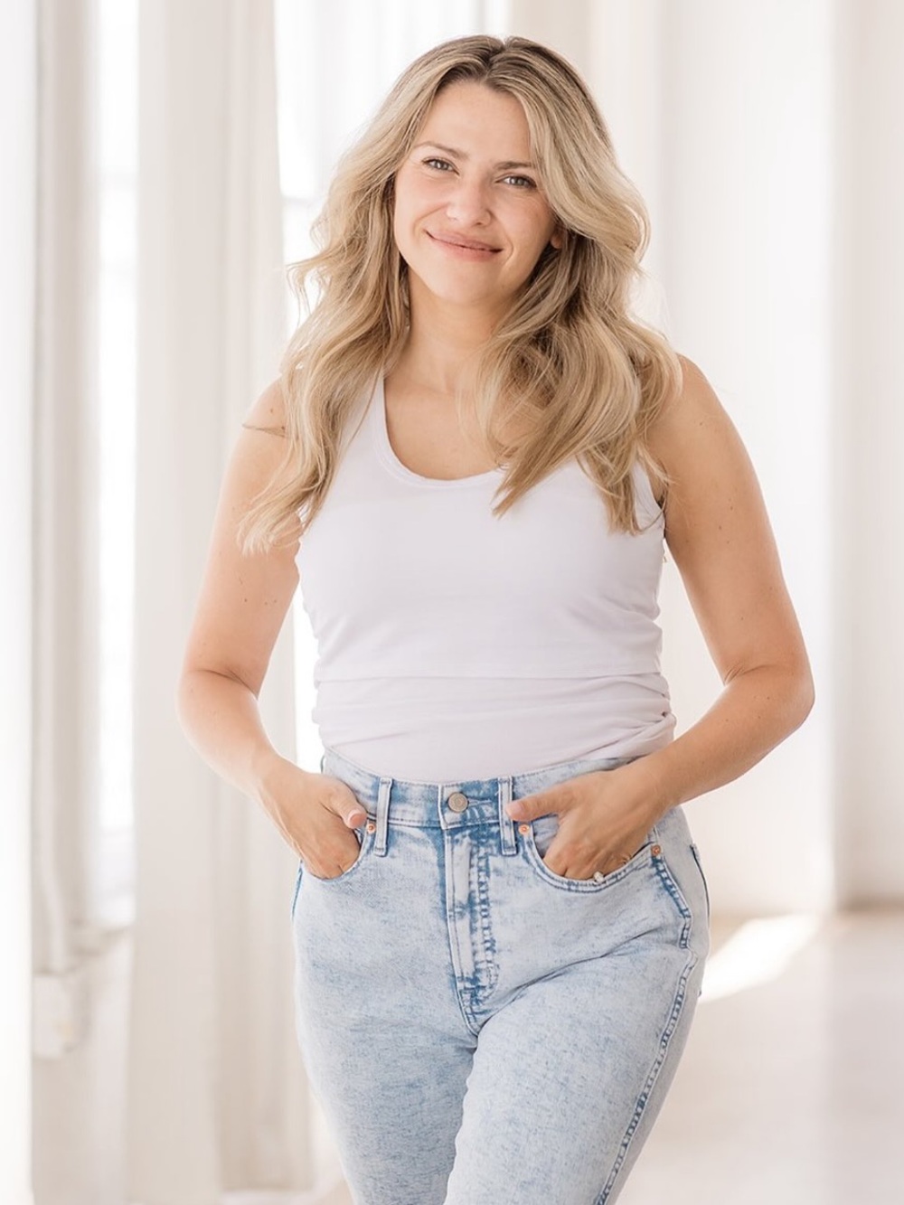 MLM Brand Breastfeeding Everywhere Tank in White